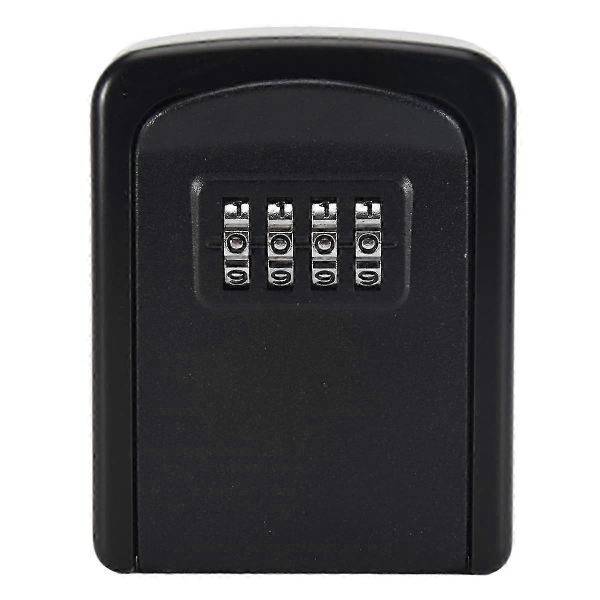 Key Lock Box Wall Mounted 4 Digit Combination Lock Box for House Key Weatherproof Security Key Storage Lock Box