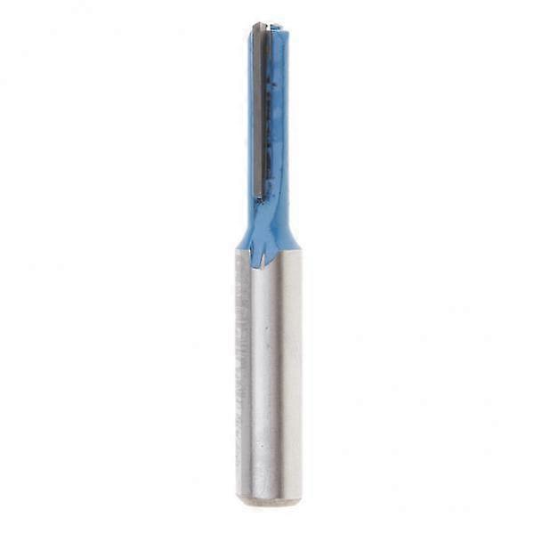 2x Straight Rod Flush Router Bit 6mm Diameter