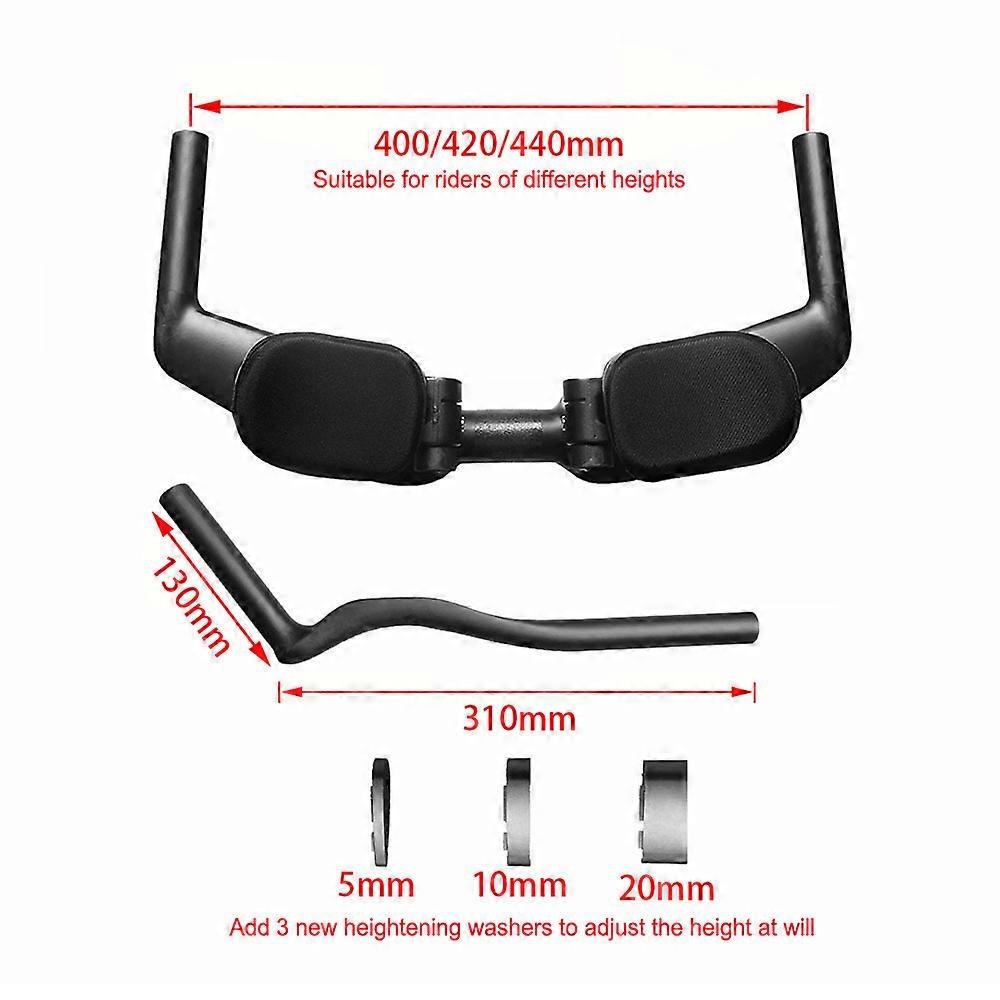 Carbon Fiber Bike Handlebars for Road Track and Fixed Gear Bicycles - Lightweight and Durable Perfect for Cycle Enthusiasts and Professional Rider