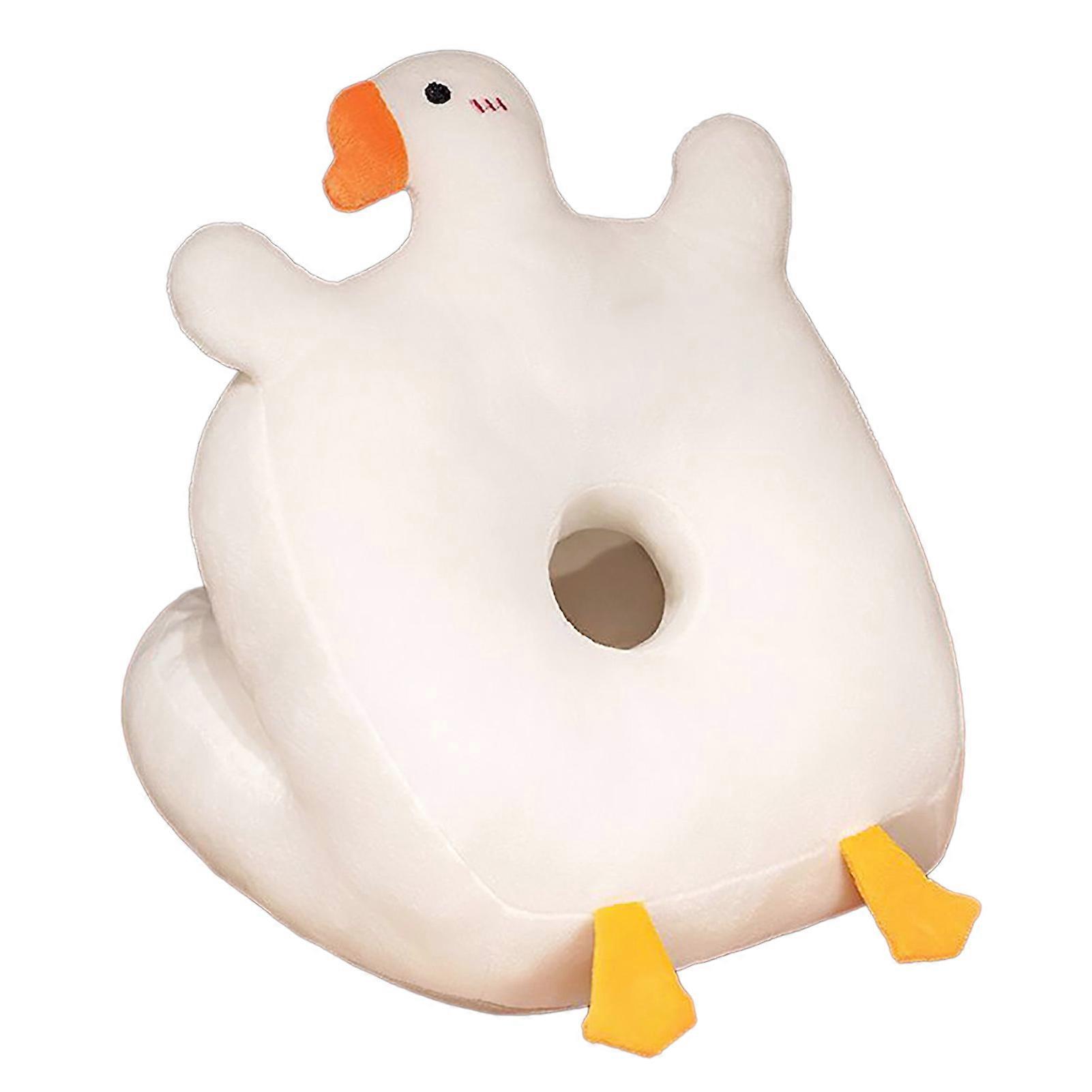 Nap Face Soft Breathable Plush Cool Double Sided Goose Shape Table Sleeping Pillow for Office Classroom