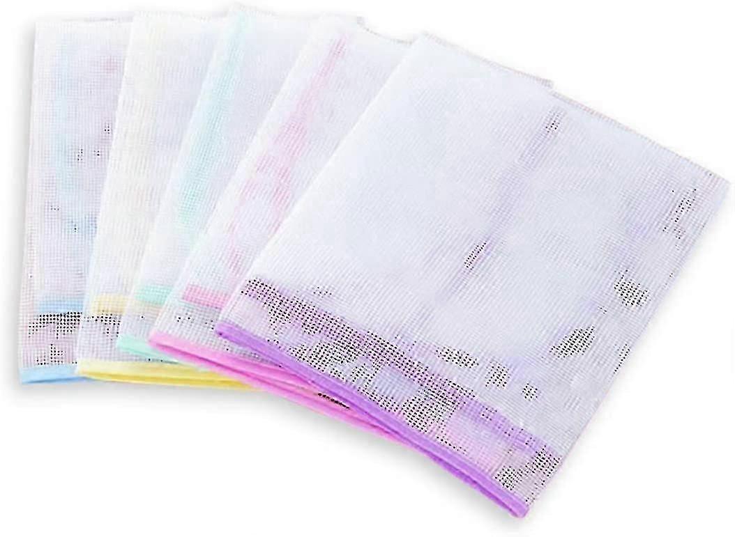 Pack Of 5 Protective Ironing Mesh Pressing Pad Press Cloth Ironing Anti-scorch Ironing