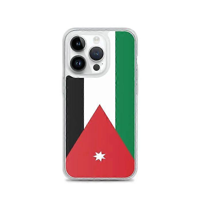 iPhone Case - Multicolor - Jordan Flag - Soft - Silicone - Compatible with iPhone 14 Pro