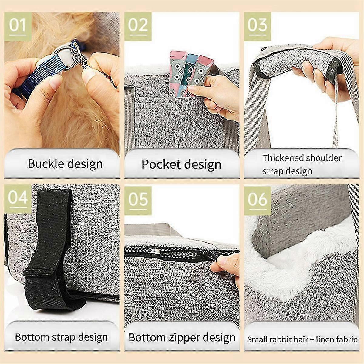 Automobile pet bed car center console car bed universal