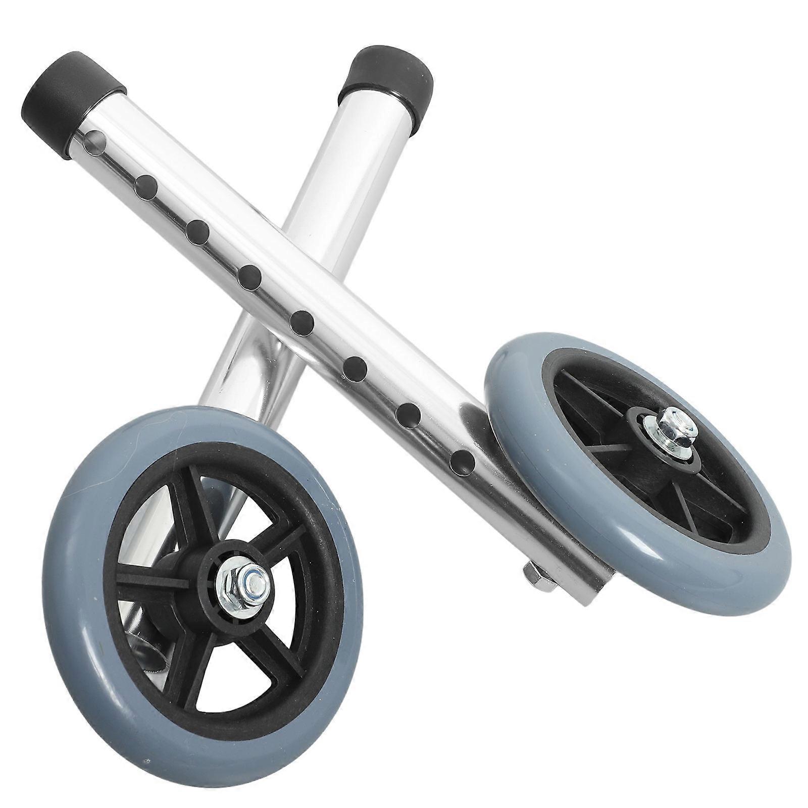 Walker Caster Wheels, Ensures Smooth Movement, Designed for Versatile Environments