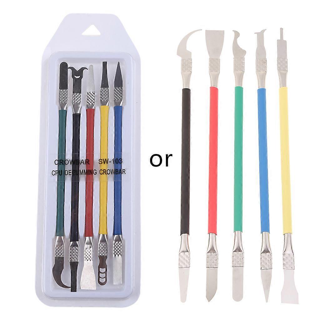 Motherboard Repair Tool UV Glue Cleaner Remover Ultra Thin Disassemble Tools CPU Blade 5 in 1