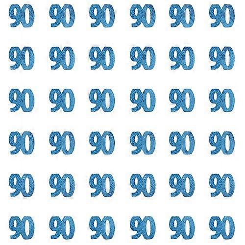 Unique Party Blue 90th Birthday/Anniversary Hanging String Decorations