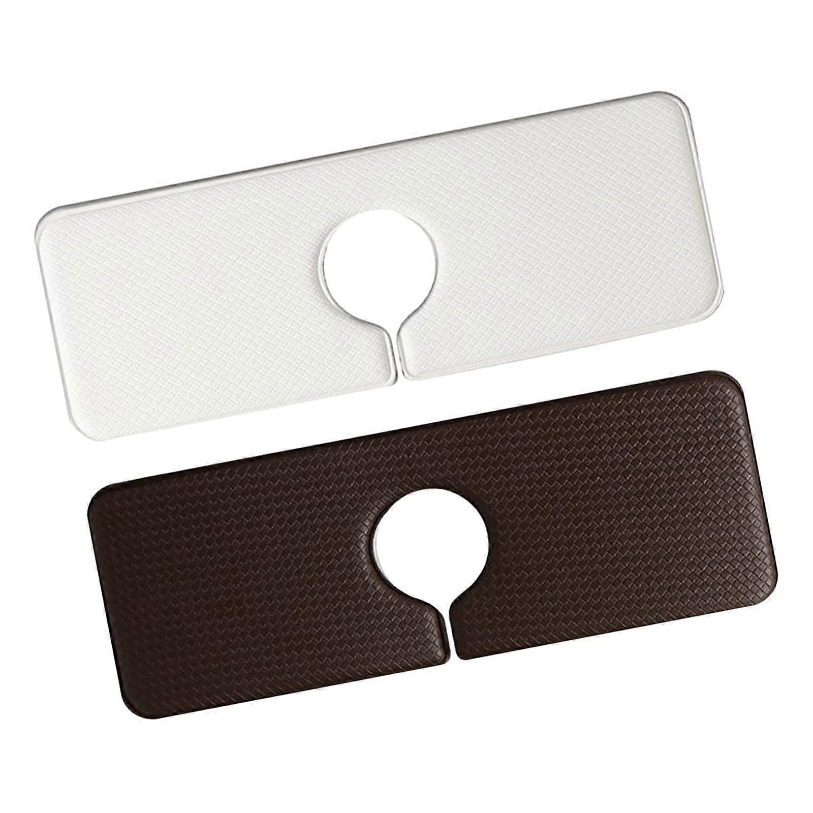 Waterproof Absorbent Mat for Kitchen Bathroom +Brown