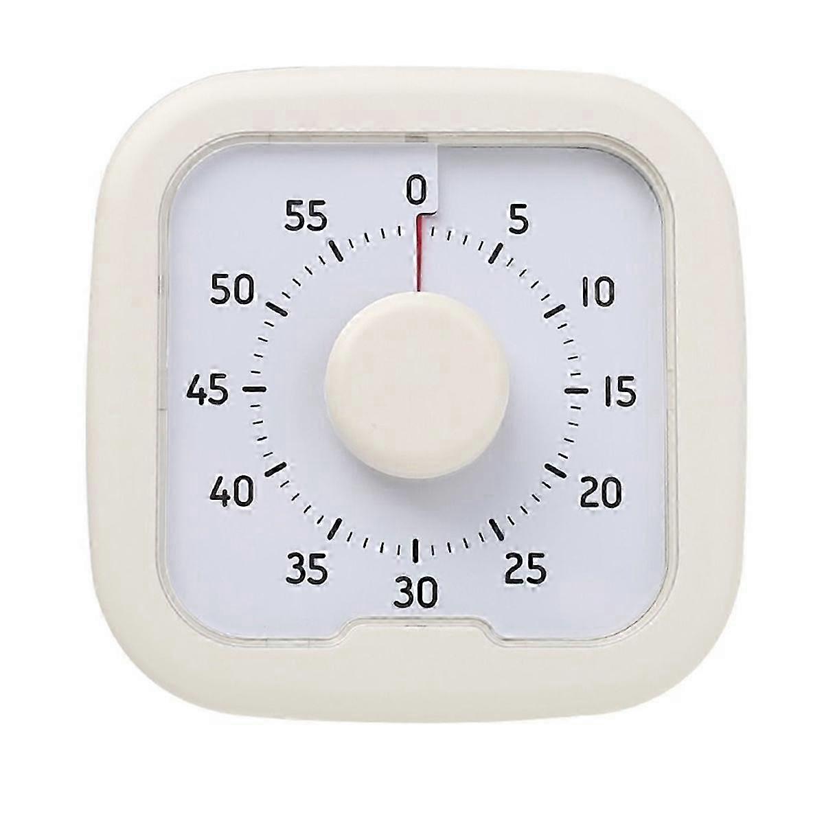 Silent Visual Timer 60-Minute Stopwatch Alarm Clock Countdown Timer with Stand Visualization Kitchen Cooking Timer