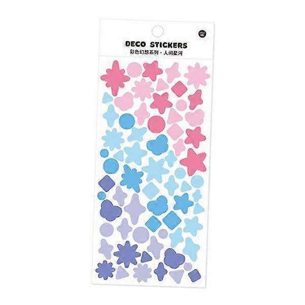 Glitter Sticker Planner Notebook Craft Album Sticker Set