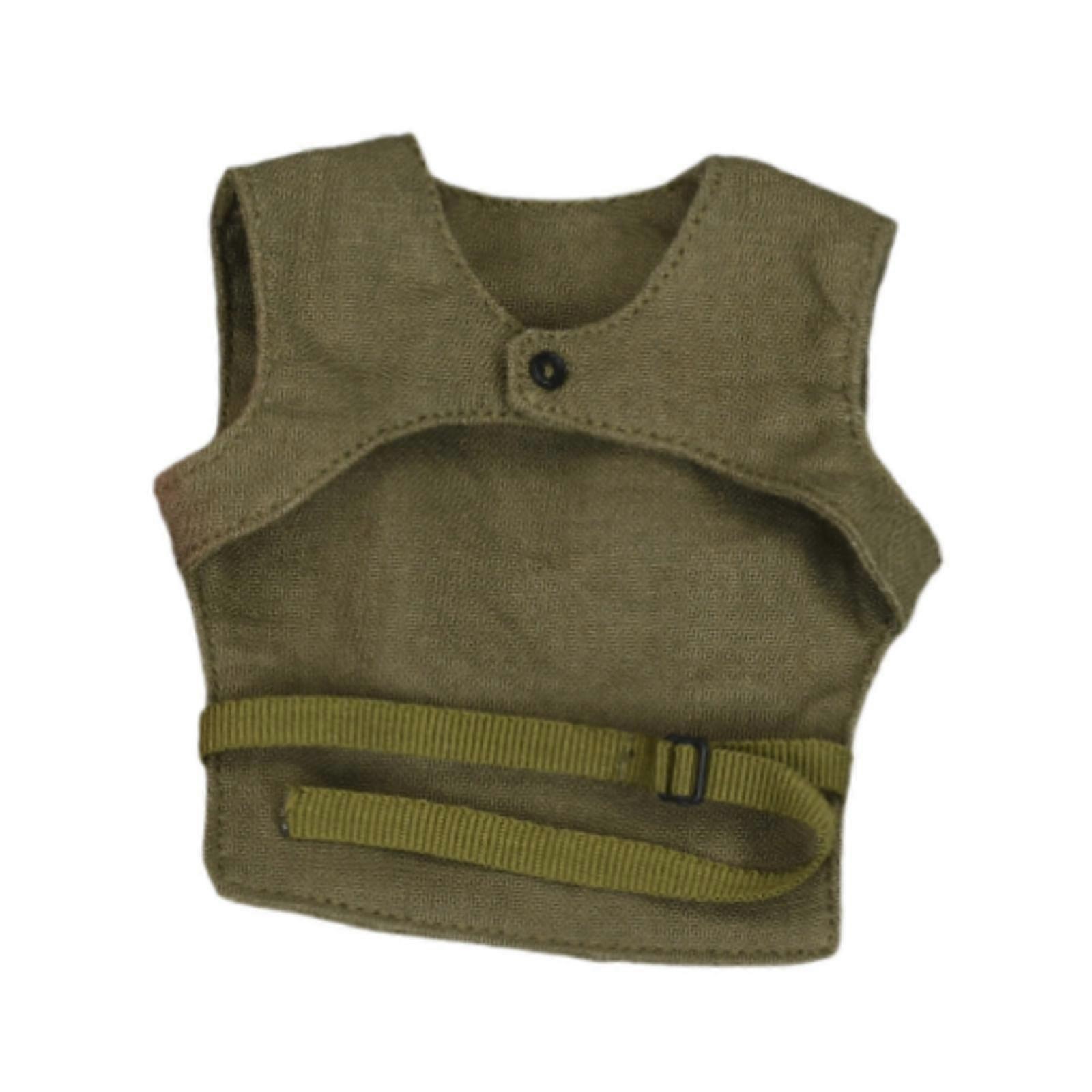 1/6 Scale Miniature Doll Jungle Vest for 12'' Male Action Figures Accessory