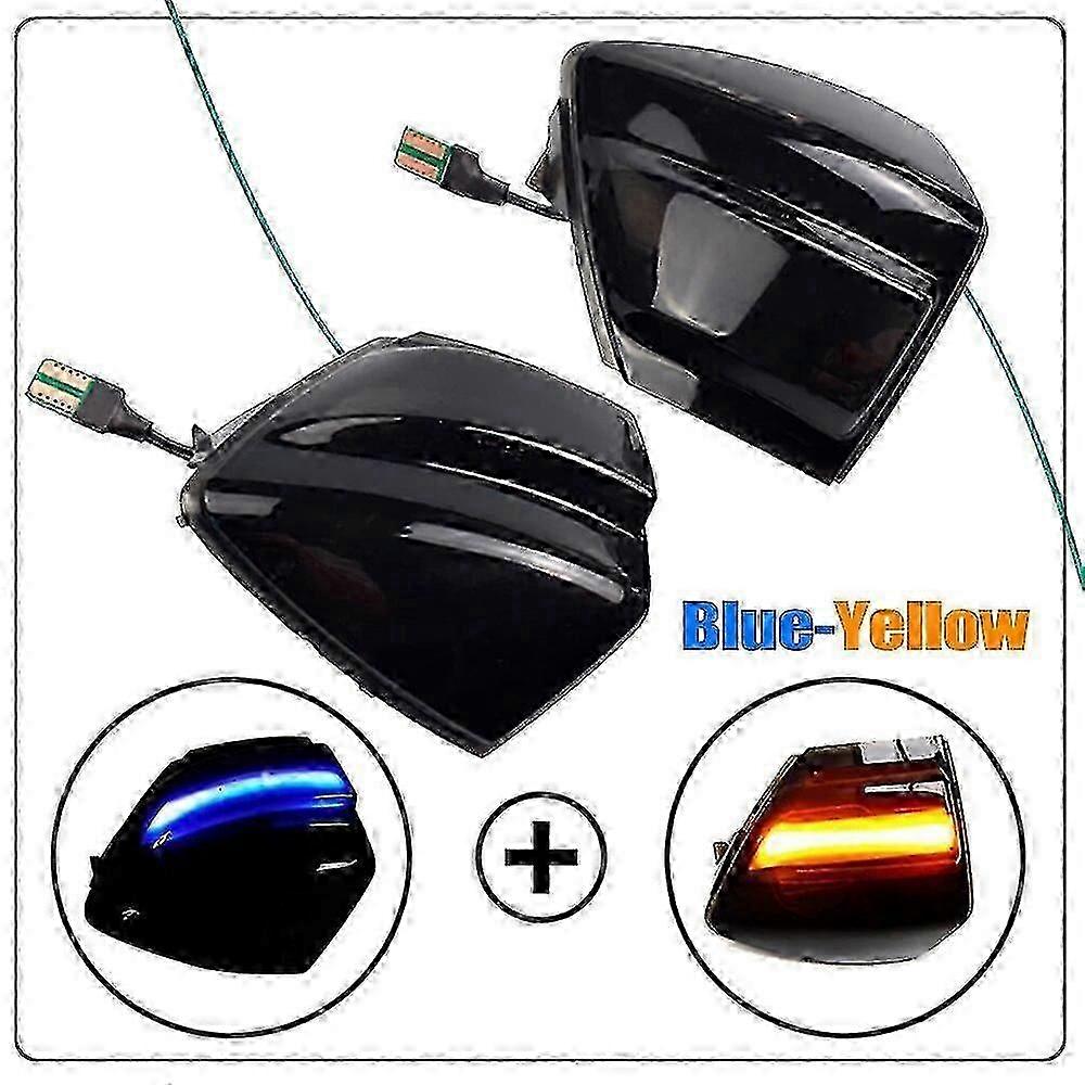 LED Dynamic Turn Signal Light for Vehicle Door Mirror with Blinker Indicator Lamp-Compatible with Multiple Car Models