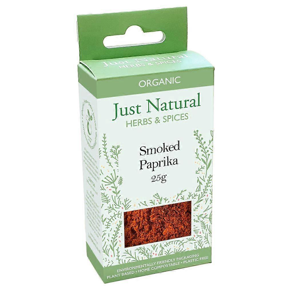 Just Natural Herbs Organic Smoked Paprika (Box) 25g
