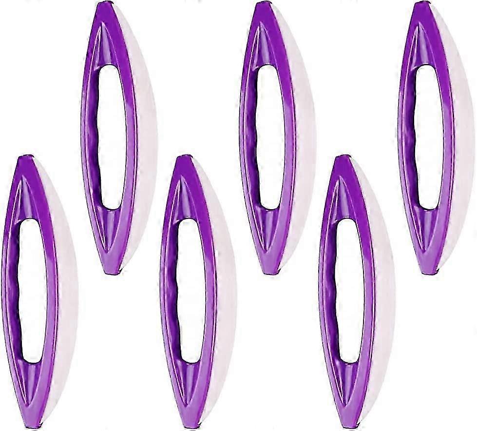 6Pcs Chamois Nail Buffer Files with Genuine Leather Polishing Brush and Waxing Brushes for nail care