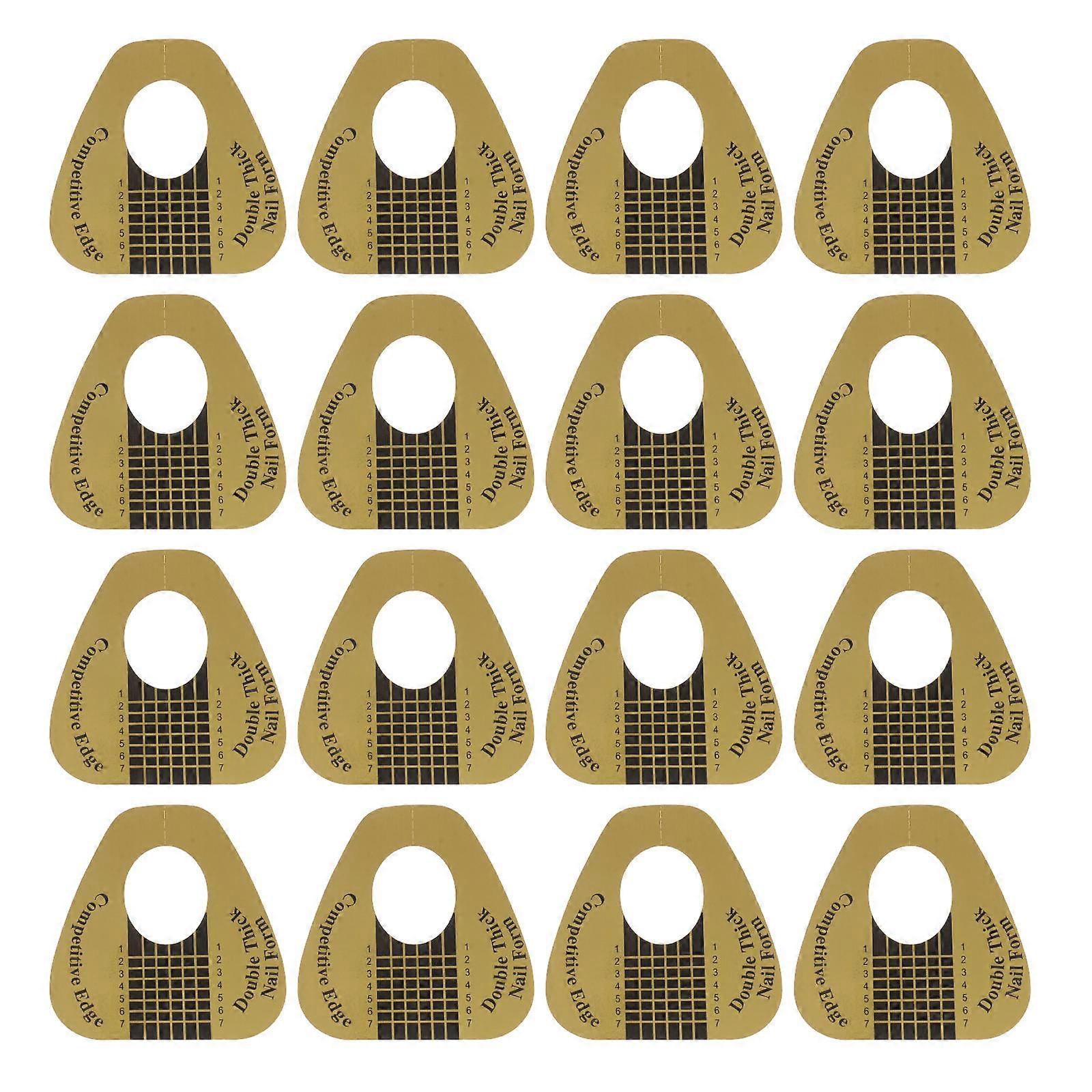 Precise Shaped Nail Form for Easy Separation and Perfect Acrylic Extension Results