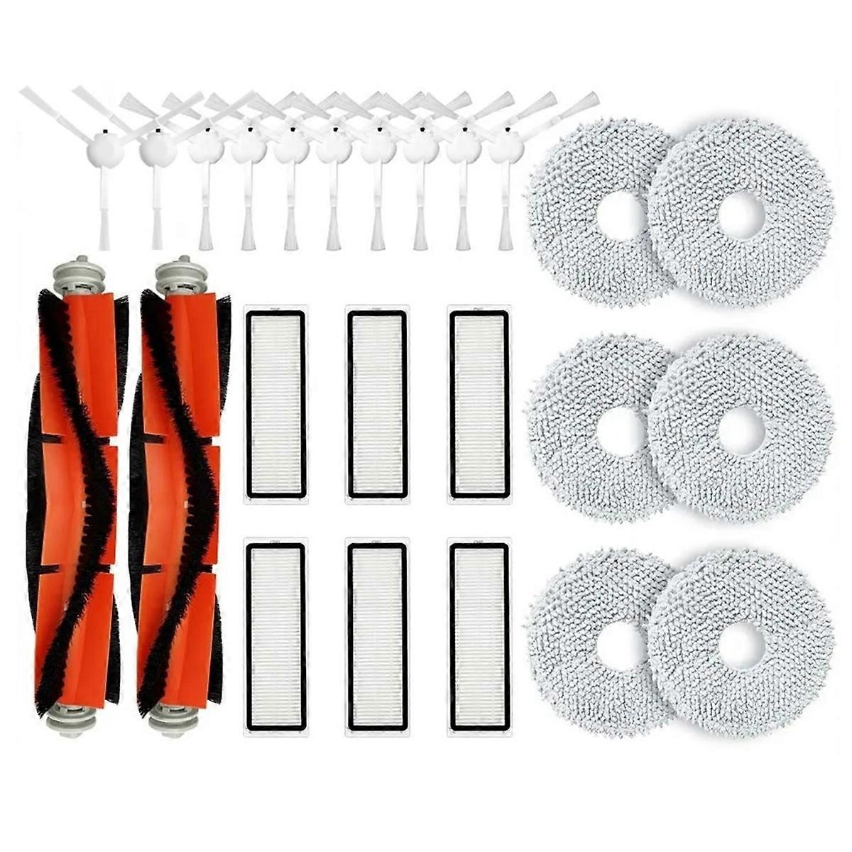 Main Side Brush Hepa Filter Mop Cloth Pads Spare Parts Accessories