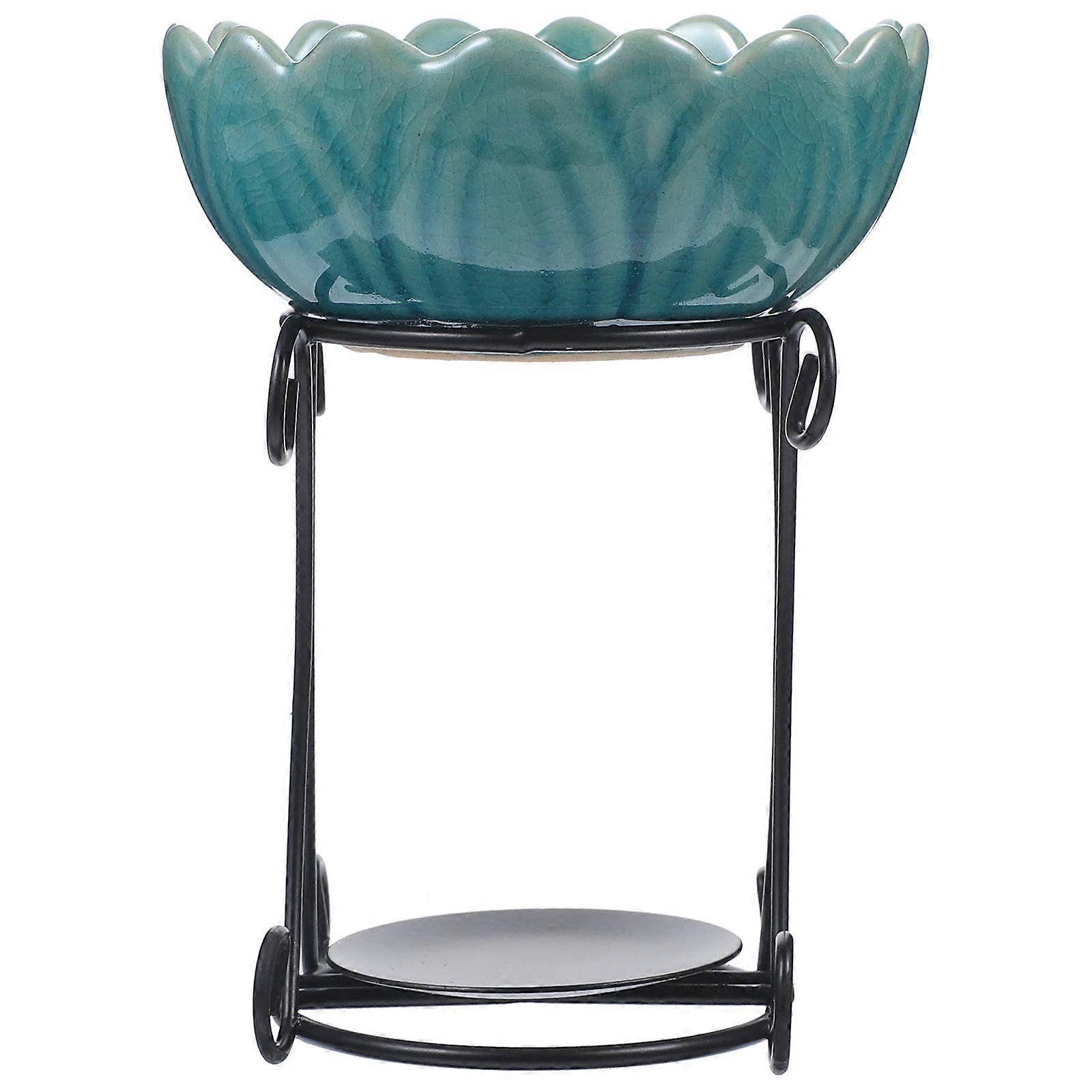 Classical Design Aromatherapy Candle Holder with Essential Oil Features