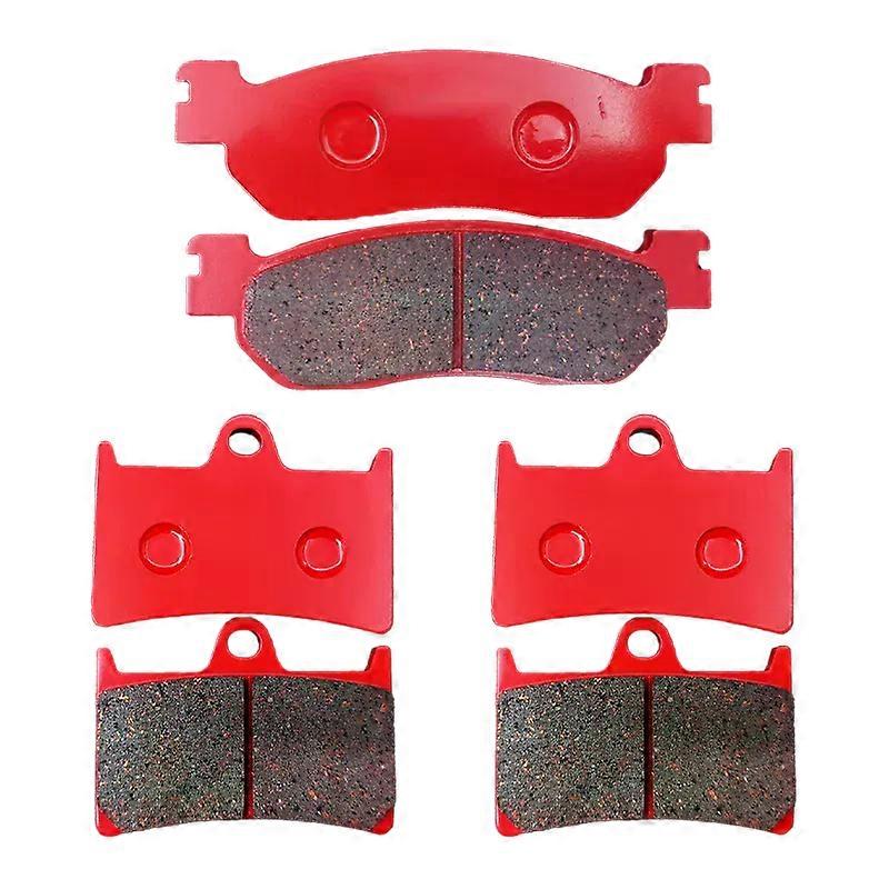 High Quality Motorcycle Ceramic Front Rear Brake Pads for YAMAHA YZF R6 1999-2002 YZF R1 2002-2003 -fj