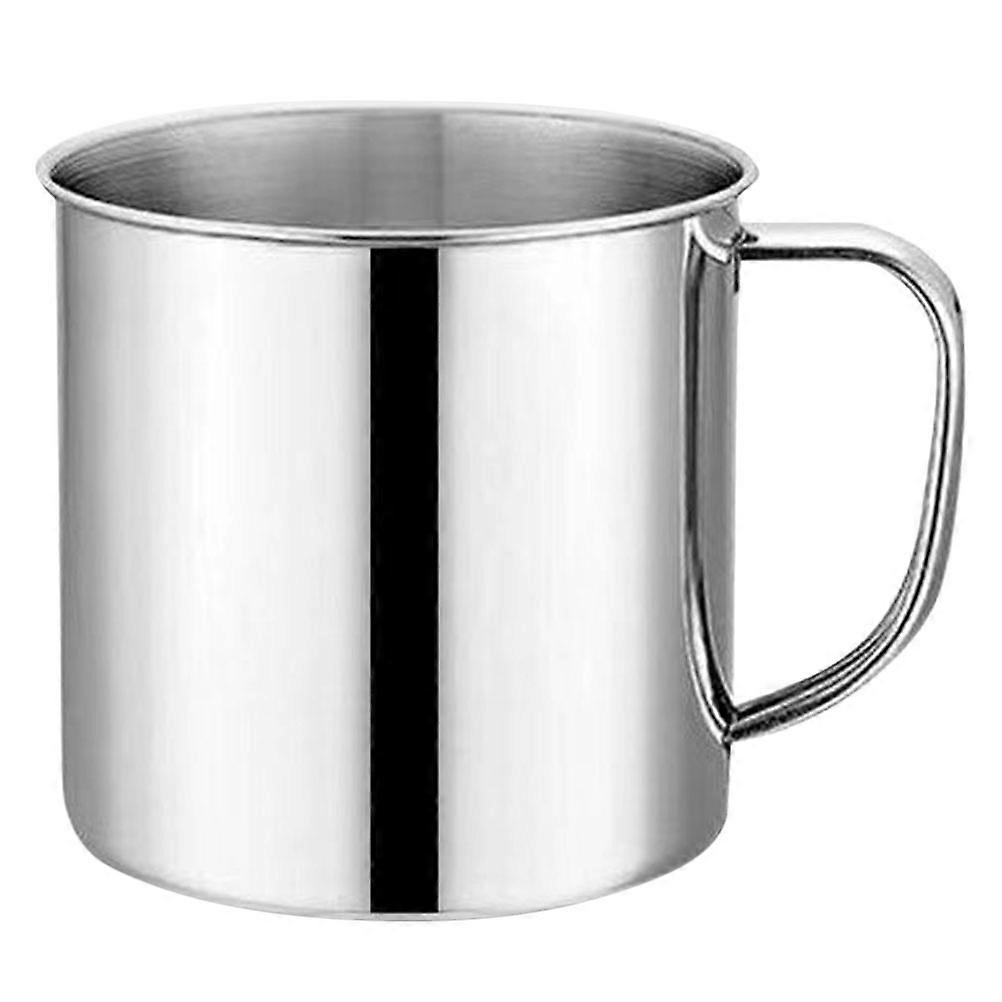 Here's a polished and engaging product description based on your title:

 

**Stainless Steel Water Cup with Handle – Portable Mug for Home, Camping