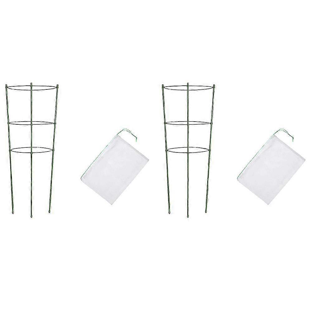 Netting Mesh with Drawstring ,Garden Bug Netting Cover for Flower From Insect Bird 2Pcs