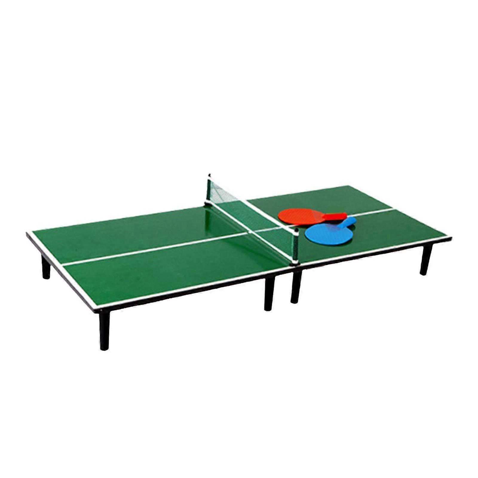 Mini Ping Pong Table Sports Portable with Net Table Tennis Table for Kids