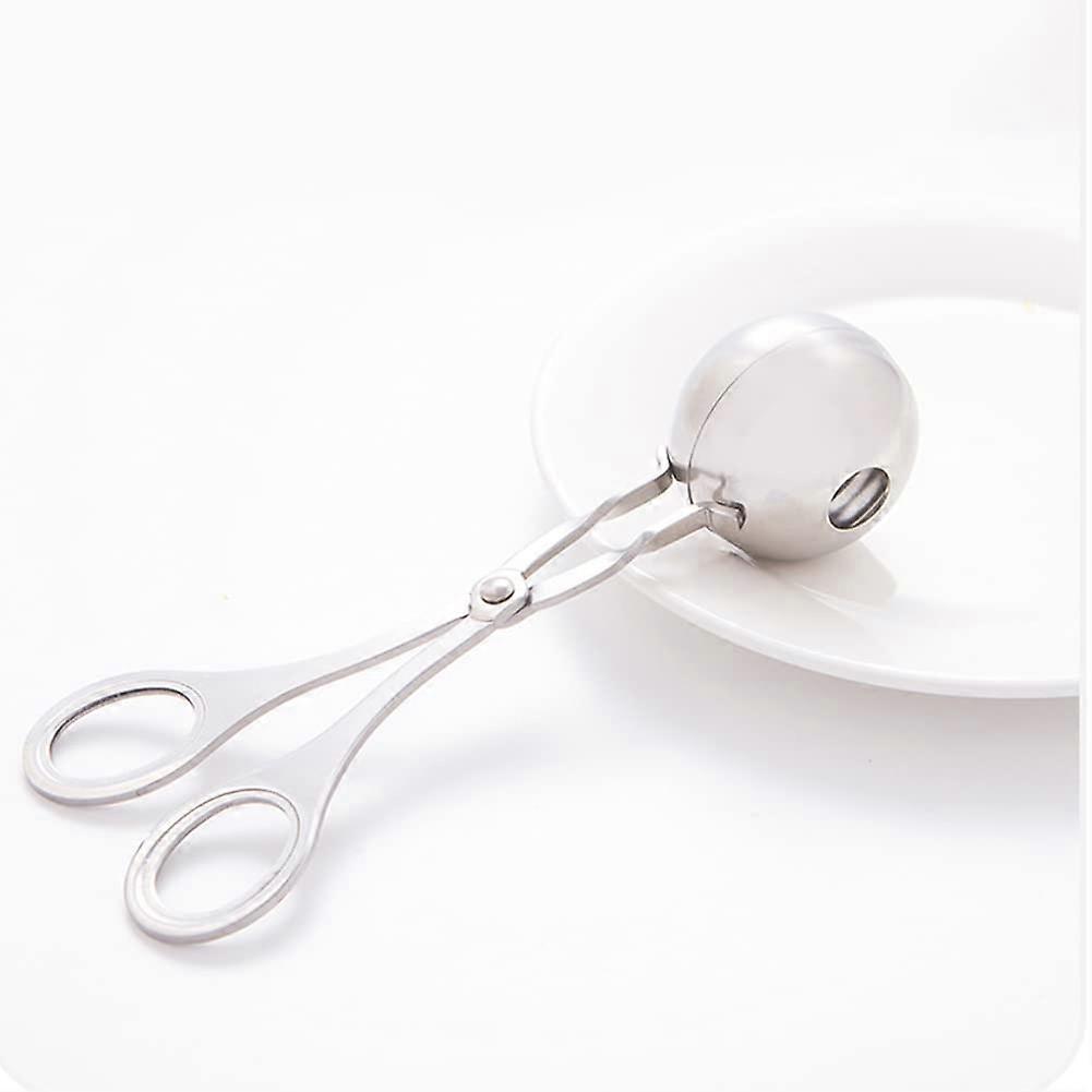 Stainless Steel Meatball Maker Shovel for Biscuit Dough and Melon Balls, 8-Inch Kitchen Tool