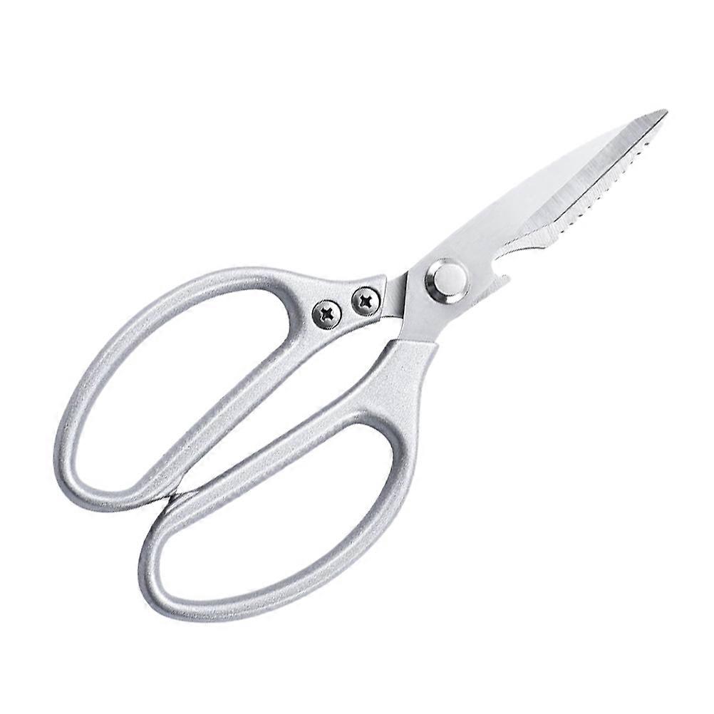 Meat Processing Equipment Kitchen Shears Nutcracker Bottle Opener Stainless .5X9.5X1CM 1Pcs