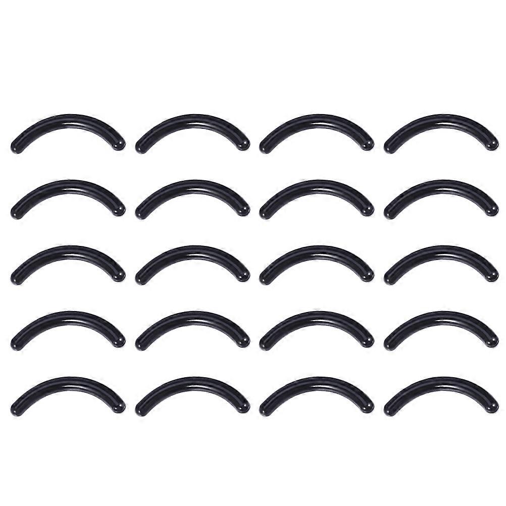 Refill Pads Eyelash Curler 120Pcs Black Enhances Lash Curl for Makeup Use