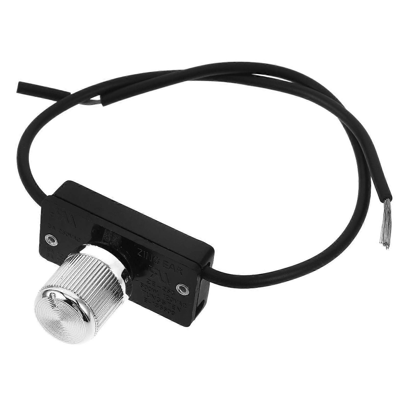 Light Switching Rotary Knob For Industrial Use Plastic Temperature Control 1Pcs