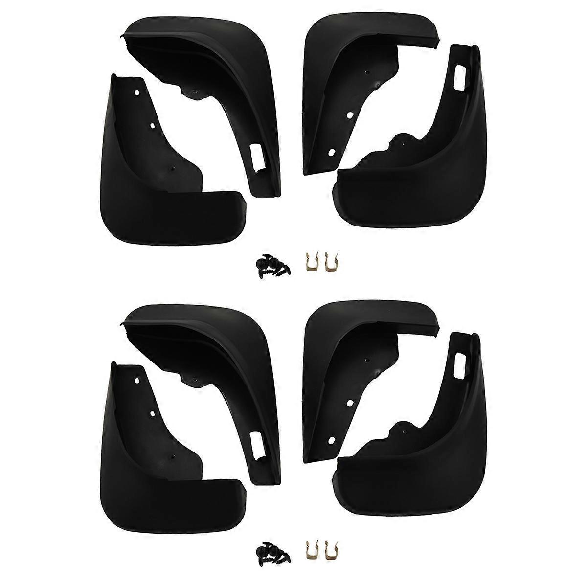4x Fit for Focus 2 Mk2 Mk2.5 Saloon Sedan 2005-2011 Mudflaps Mud Flap Splash Guards Front Rear 2006-