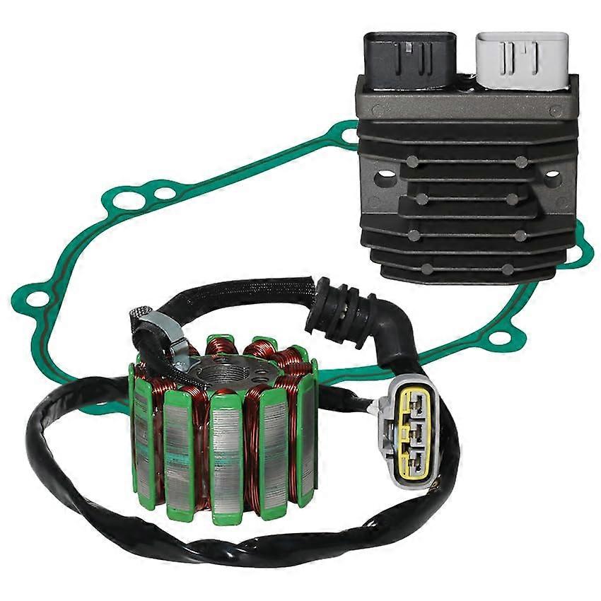 Suitable Stator Coil Engine Set for Yamaha 5VY-81410-00 2D1-81410-01 2D1-81410-10 Voltage Regulator for Yamaha 1D7-81960-00 1D7-81960-01