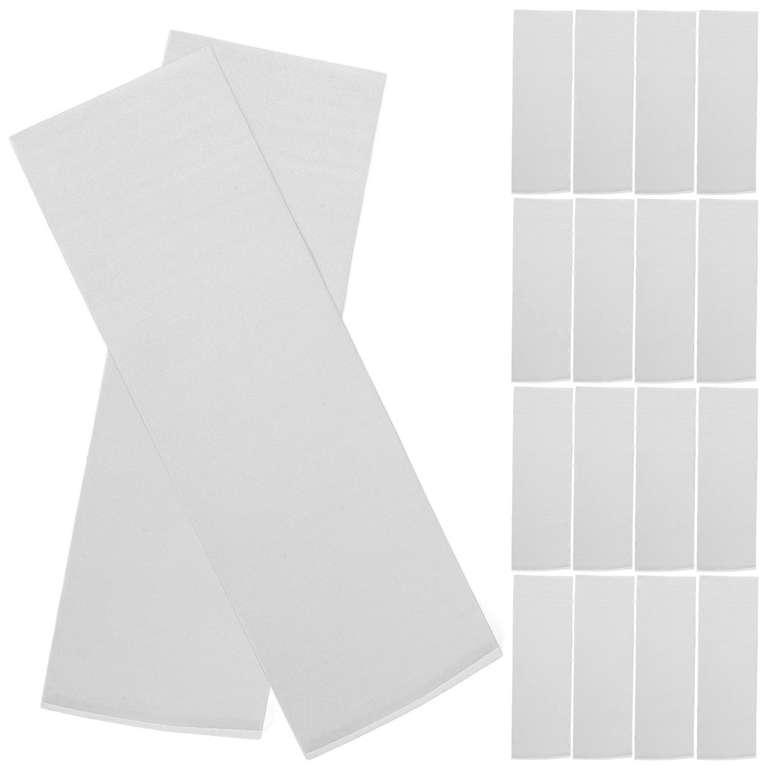 Hair Dye Tool Highlighting Strips Reusable Dyeing Separating Sheet White 40.30X12.90X0.10CM for Color Layering 50Pcs