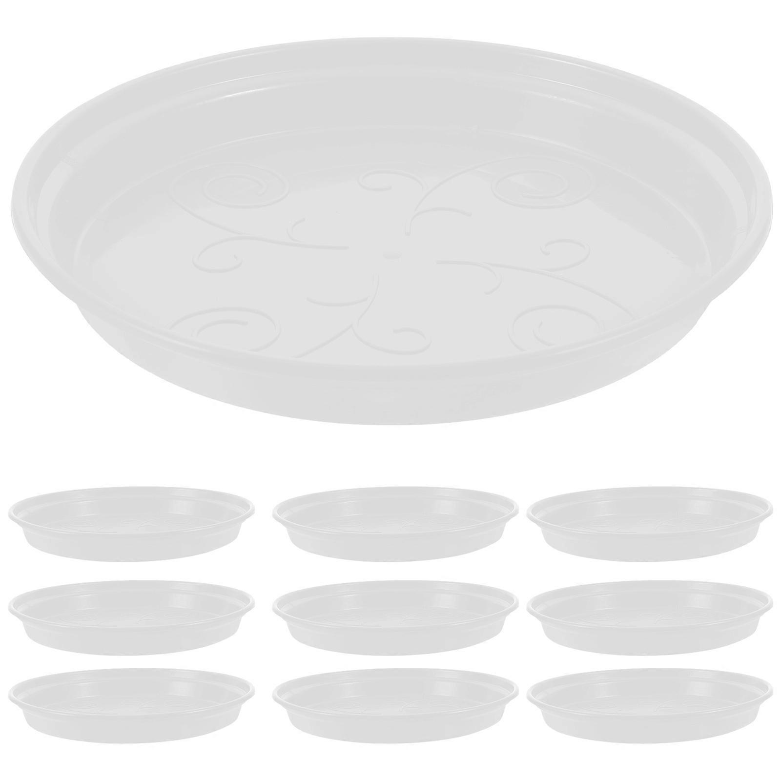 صحون للنباتات المحفوظة بوعاء صحون نباتية شديدة التحمل في الهواء الطلق تمنع تسرب المياه 20 قطعة