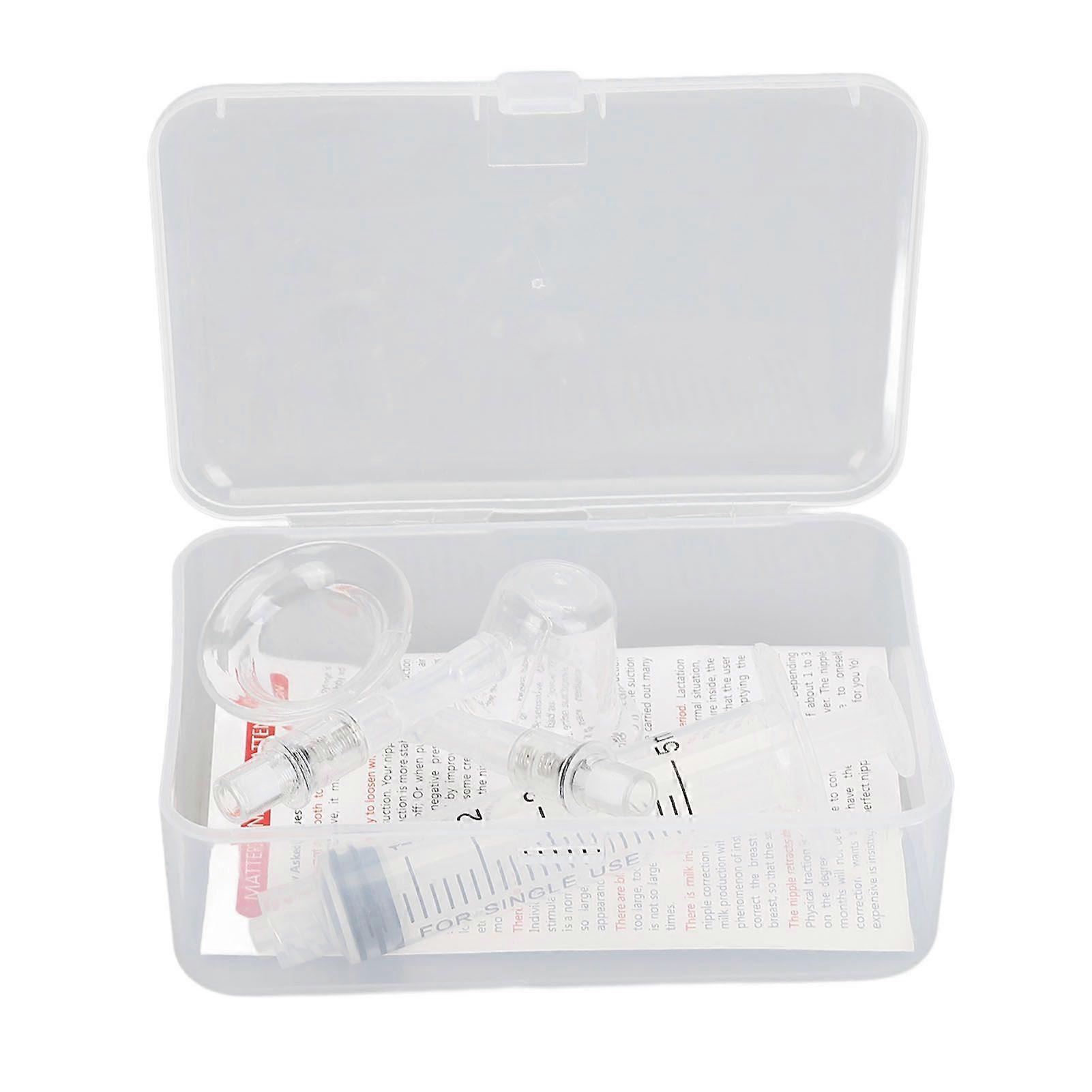 2025 Latest Model Nipple Corrector Silicone Flat Inverted Nipple Puller Aspira...