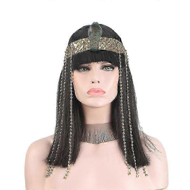 Cleopatra Cosplay Wig with Accessories Set