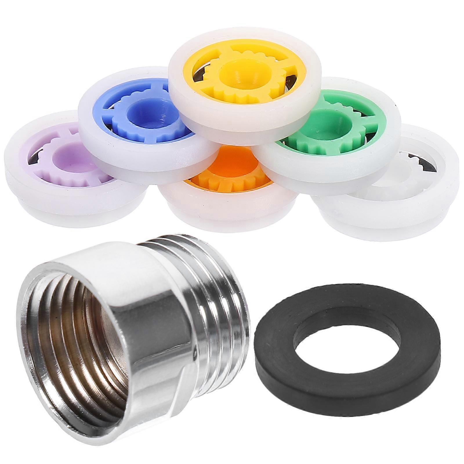 Water Limiter Shower Flow Reducer Limiter ABS Material 2.4X2.2CM 1Set