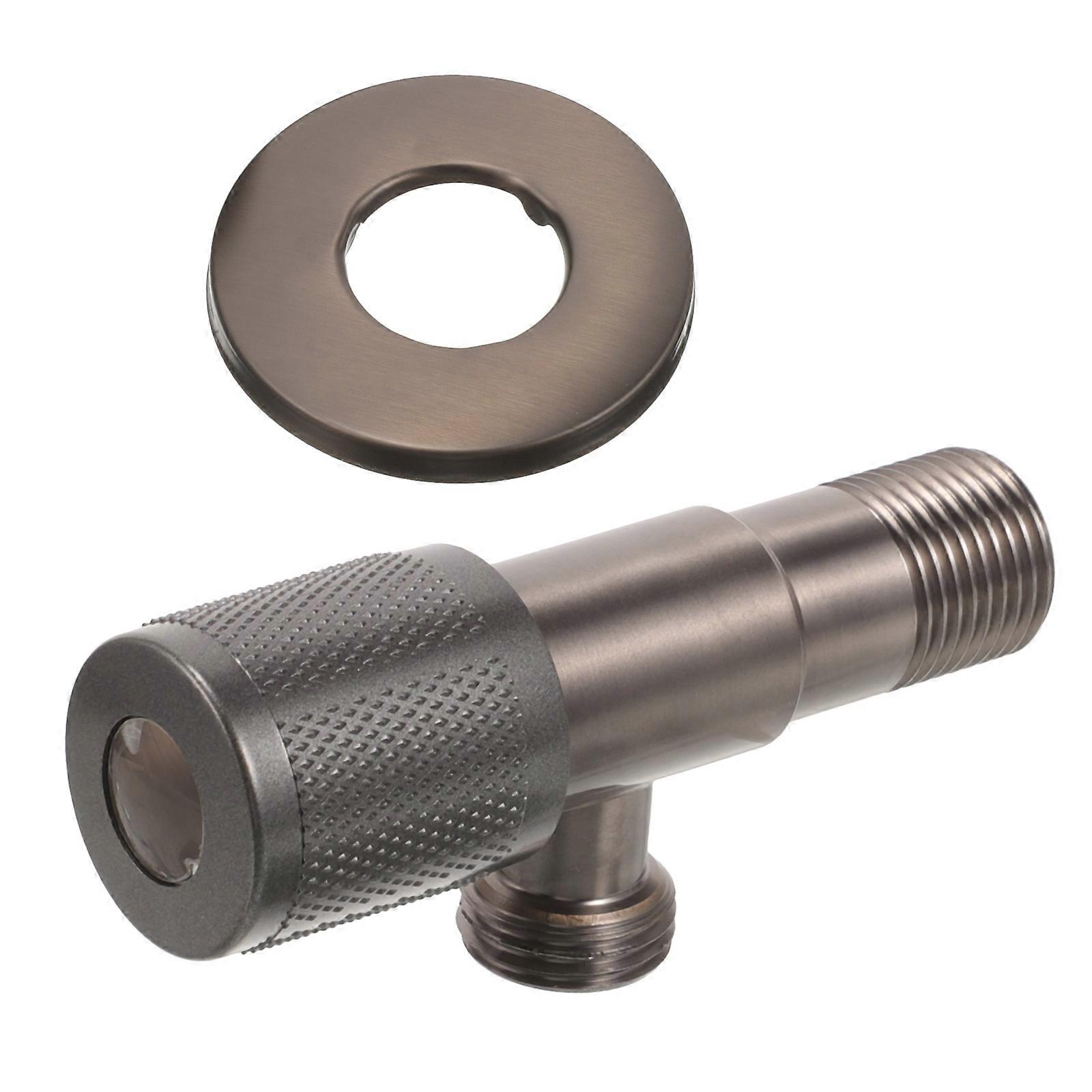 Water Spigot Splitter Faucet Adapter Rust Resistance Kitchen 1Pack