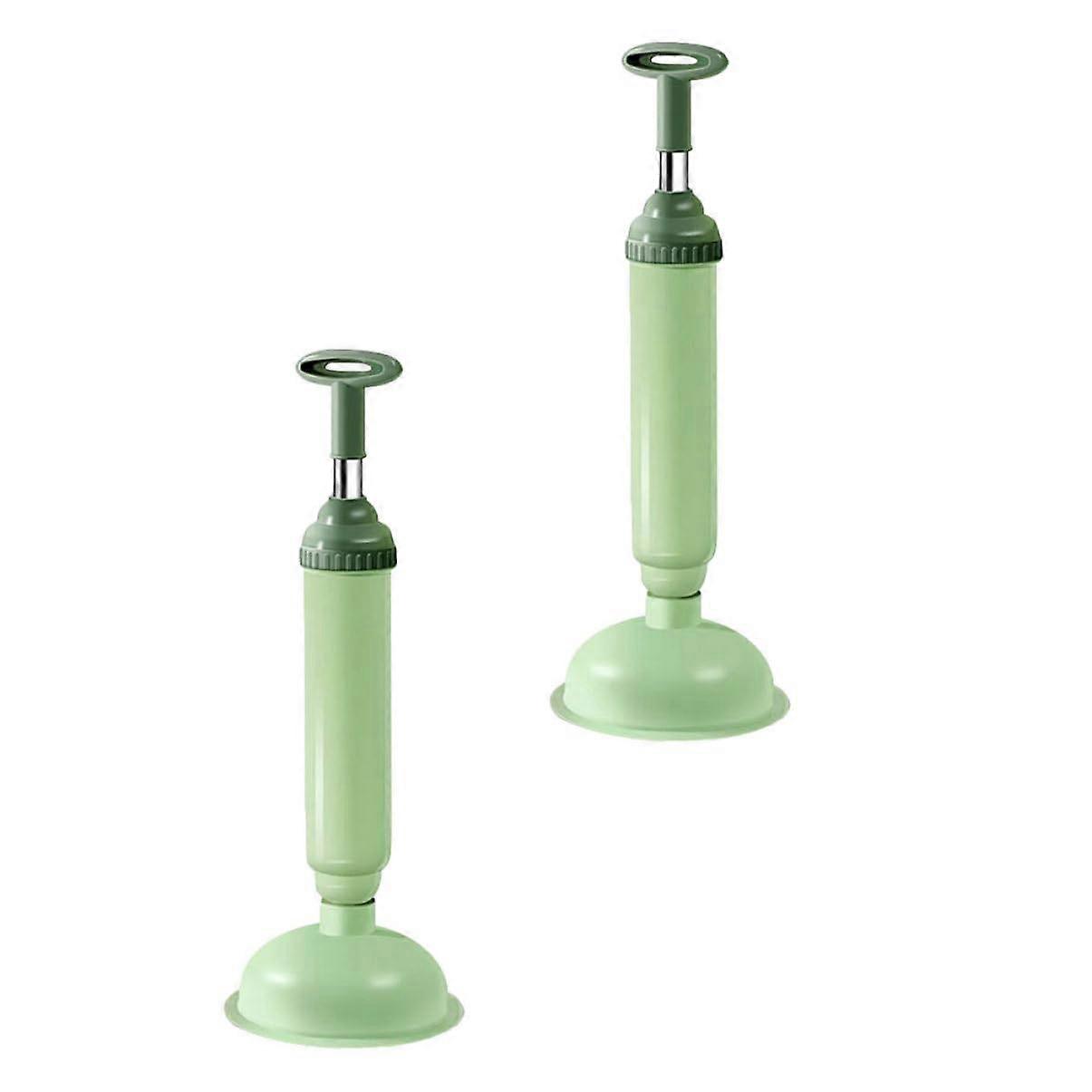 Vacuum Toilet Plunger Suction Rod for Kitchen Sewer Pipe Cleaner Stainless Steel