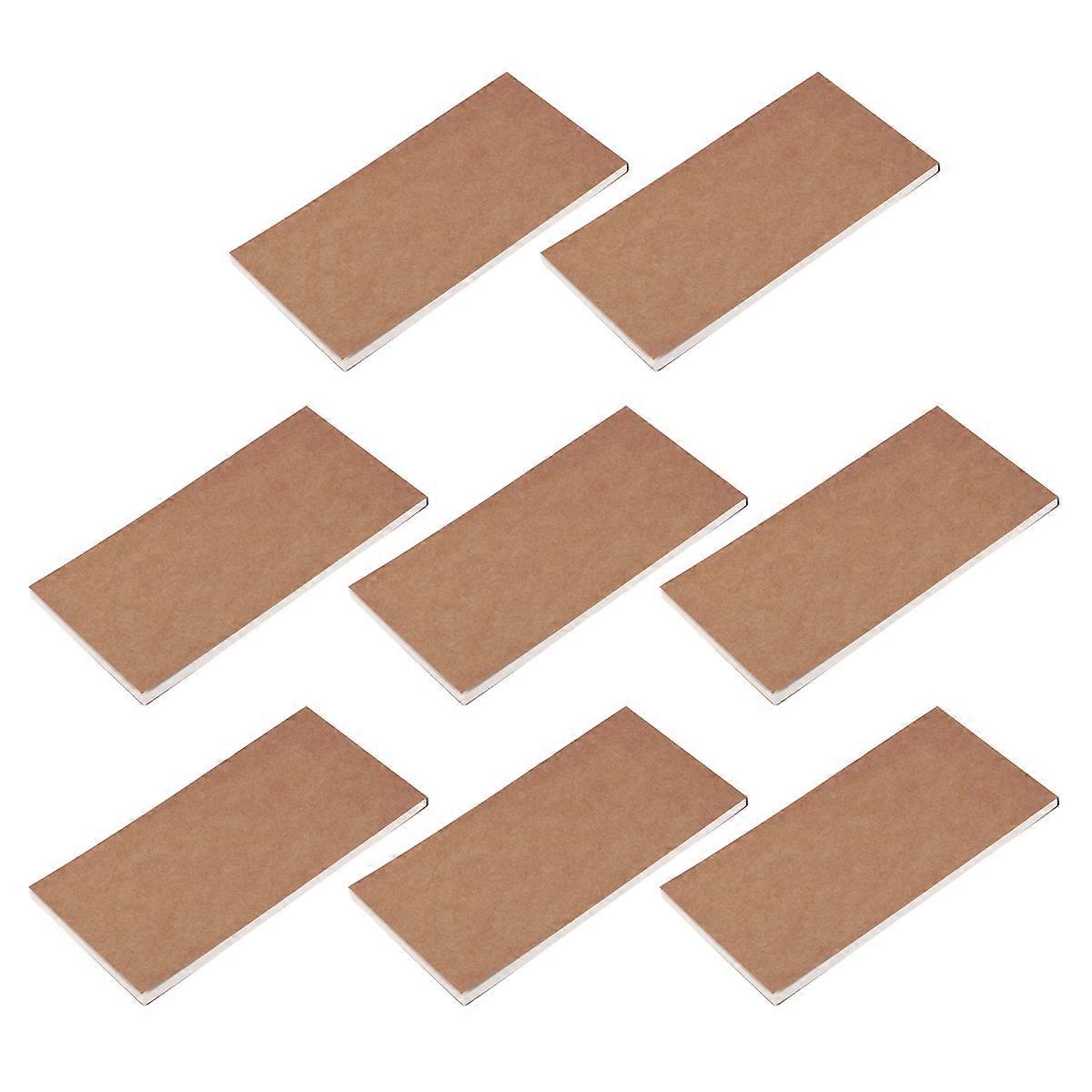 Office Supplies Memo Pad Notepads For Work 14x7cm Simple Design Daily Schedule Recording 8Pack