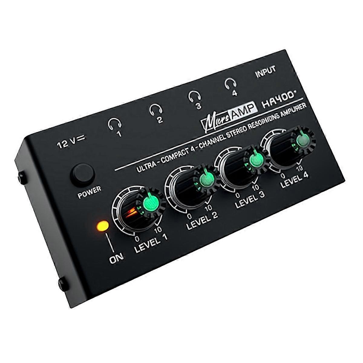 HA400+ Headphone Amplifier Mini Stereo Headphone Amplifier EU Plug