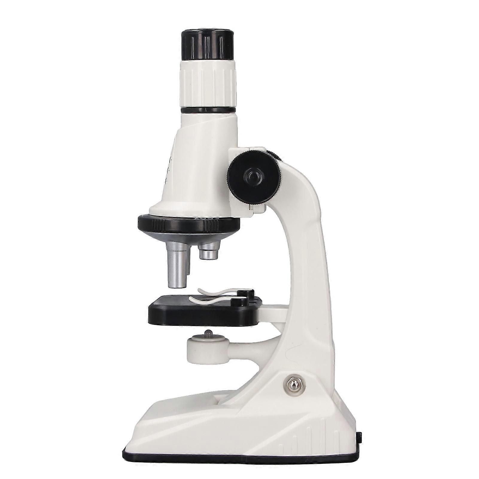 Compound Microscope 200X‑1200X HD School Laboratory Home Biological Education for Kids Students Adults with Slides Set