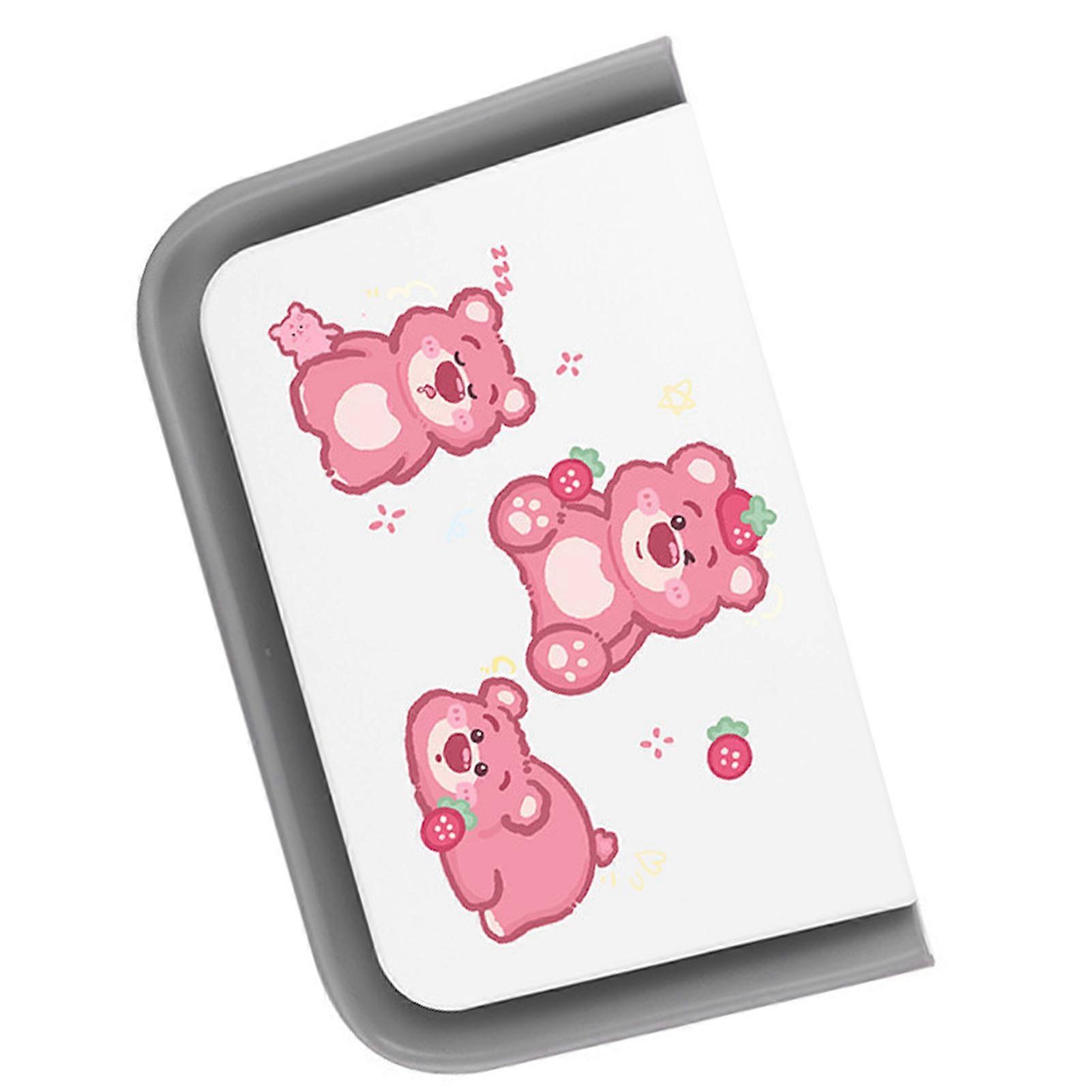 Portable Foldable Car Seat Back Organizer Storage Box, Cartoon Pattern