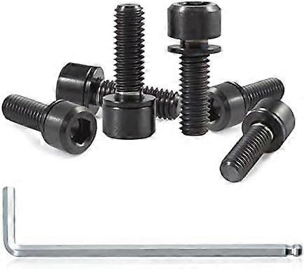 QUÉ IMPORTAS6 x tornillo de potencia de bicicleta, 1 x llave hexagonal.
