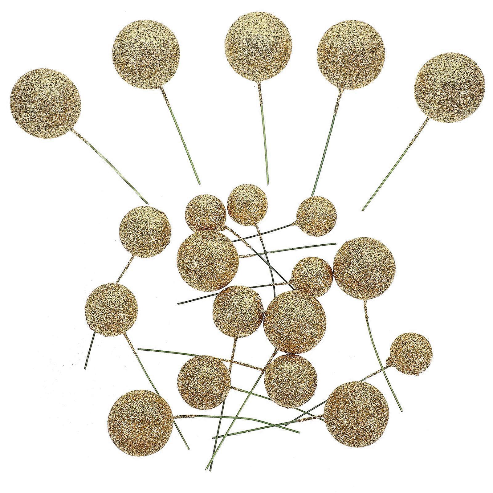 Wedding Cake Decorations Ball Shape Creative Design for Wedding 4x4x4cm 20Set