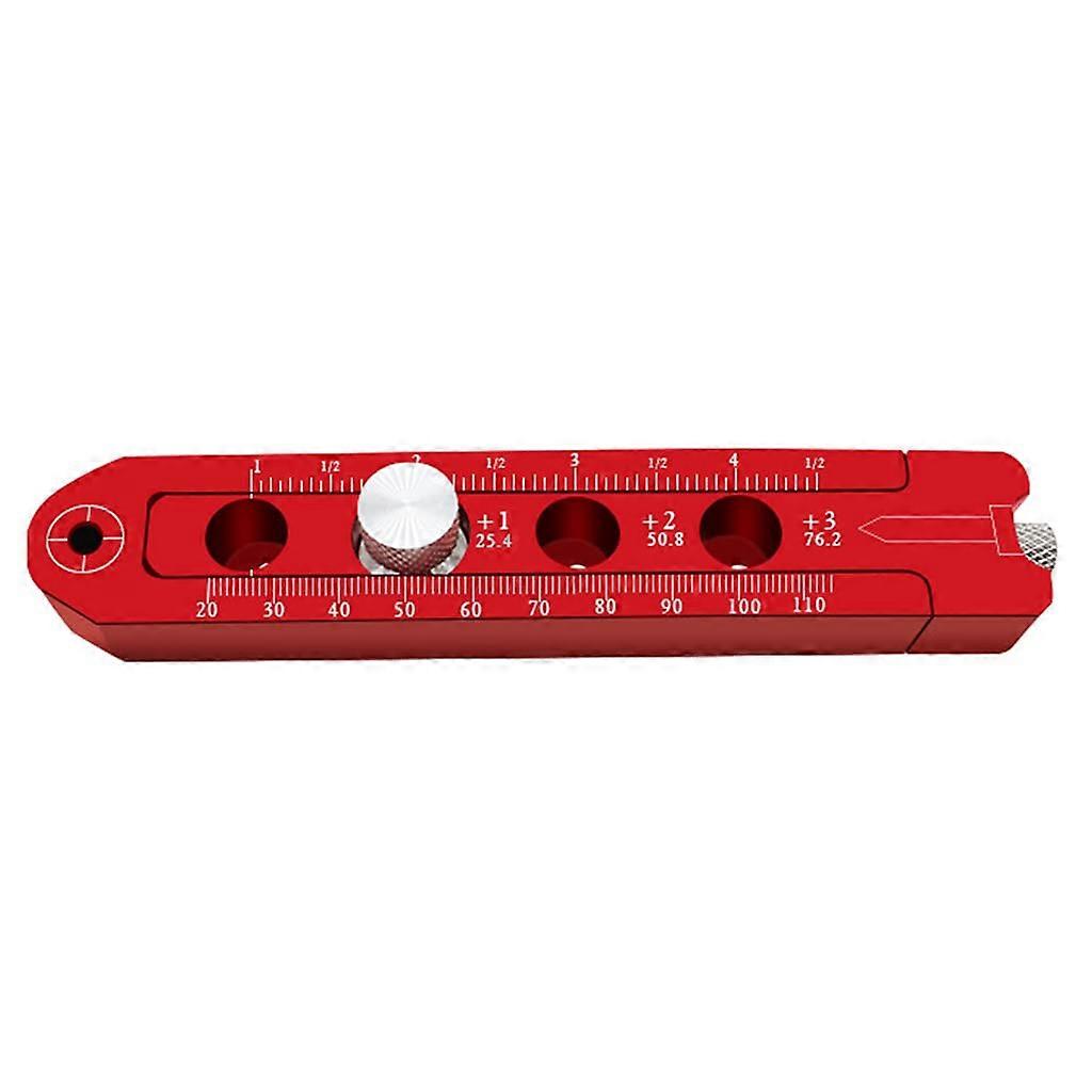 Woodworking Center Finder Scriber Tool Metric/Inch, Precision Measuring Compass for Woodwork Projects
