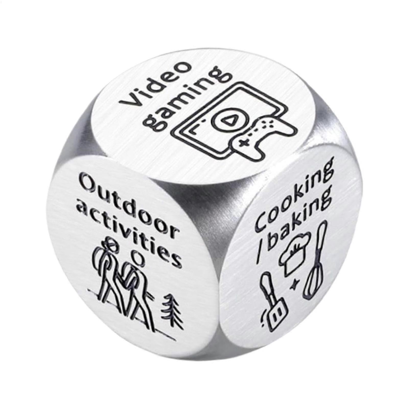 Decision dice game, decision dice maker, creative date night dice game Fun novelty toy ideas JC262