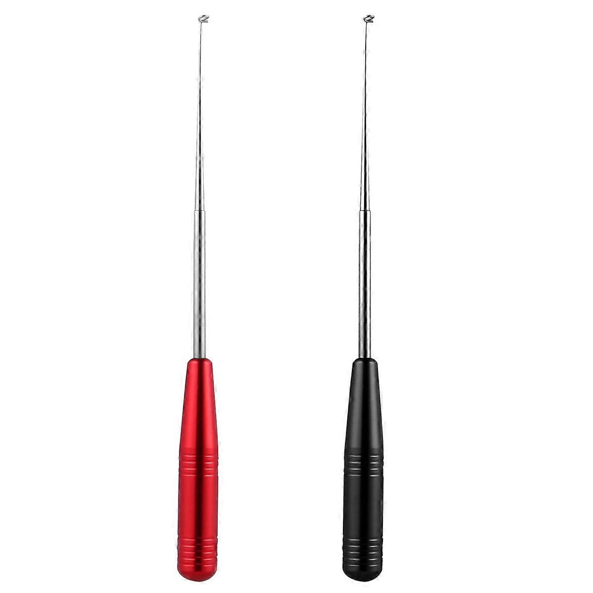 Hook Puller Fishing Lure Remover Anti-rust Metal Won't Damage Fishing Line 2Set