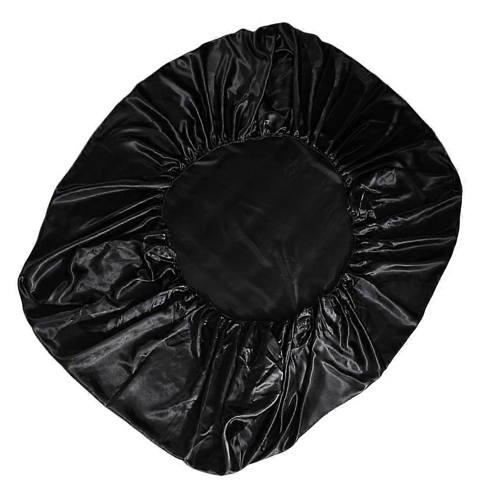 Black Waterproof Mattress Cover with Elastic Bed Sheet for Protective Use 99x190x30cm