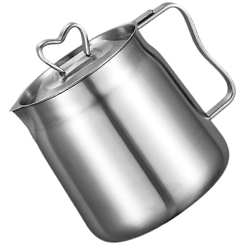 Oil Filtration Storage Container Kitchen Grease Container Non-Deformable 1Set