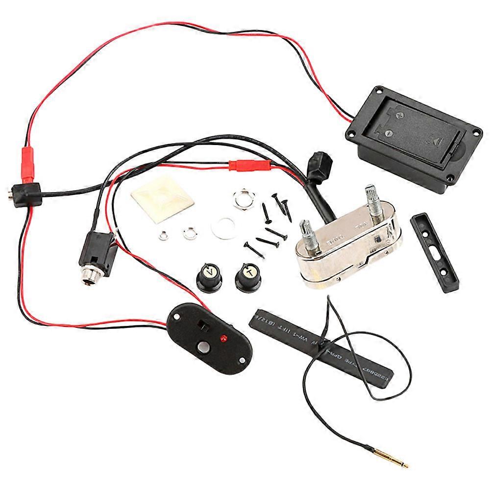 Cello Pickups Active Pickups Amplification And Sound Conversion Cello Players 6.9X4.1CM 1 Set