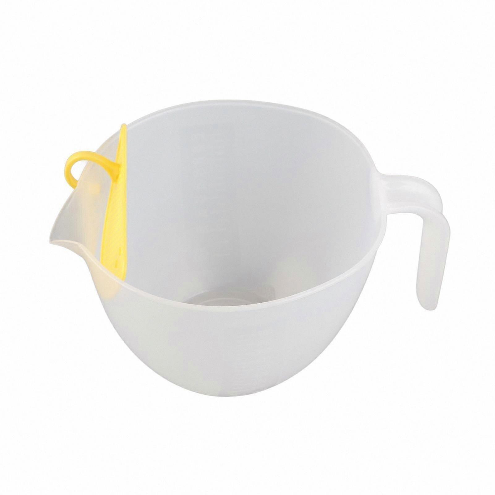 Multifunctional Plastic Mixing Bowl with Handle, Drainage Basket for Kitchen Use